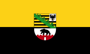 Mit der kur sachsen ging auch das wappen auf die wettiner über und wanderte elbaufwärts, ebenso wie der name »sachsen« selbst. Flag Of Saxony Anhalt Wikipedia