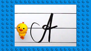 Abecedario mayuscula y minuscula en carta. Abecedario Cursivo Mayusculas Ninos Ep1 Alfabeto Manuscrito Vocales Y Consonantes Pelota Loca Youtube