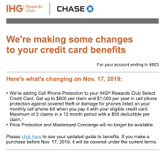 Earn 2% in disney rewards dollars on select card purchases and 1% on all other card purchases. Ihg Cards Cut Price Protection Add Cell Phone Protection Benefits