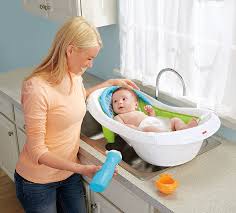 Supports children up to 25 lb. Best Infant Bath Tub For Newborn To Toddler Stages