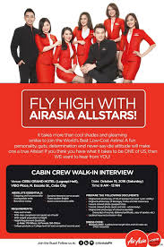 Airasia travels, airasia delivers twitter: Airasia Philippines Cabin Crew Walk In Interview Cebu City October 2016 Better Aviation
