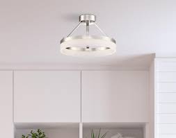 Our richly finished mount lantern light fixtures are crafted with an open metal structure, which will blend with the attraction of a traditional birdcage with the fascinating magnetism of a classic lantern. Westinghouse Lighting Lucy 40 Cm 25 Watt Led Indoor Semi Flush Mount Ceiling Fixture Brushed Nickel