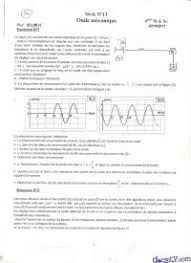 We would like to show you a description here but the site won't allow us. Exercices Sur Les Ondes Mecaniques Docsity