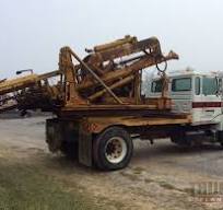 Truck Mounted Post Driver on 1996 Mack CS200 S/A Truck in ...