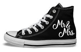 In ihrer lieblingsfarbe, mit fotos, bildern und eigenen motiven, zu themen aller art! Mr Mrs Schwarz Personalisierbarer Artikel Shoemonkeys Converse Chucks Selbst Gestalten