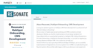 The hubspot free email signature generator provides users the possibility of creating free email signatures with a very user friendly platform. Resonate Hubspot Onboarding Cms Development Agency Services Qualifications Hubspot
