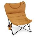 Foam Padded Oversized Camping Chair, Assorted Woods