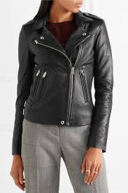 Iro Han Leather Biker Jacket Black Leather Han Iro Biker Jacket Jackets Leather Biker Jacket