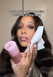 It held my make up so good!!!#onesizesettingspray #onesizebeauty #fyp ...