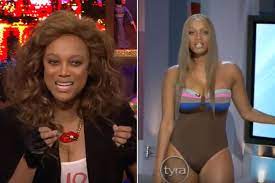 Despite the divorce of her parents when she was only six years old. Tyra Banks Hasn T Washed Her Kiss My Fat Ass Swimsuit People Com