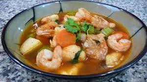Heat remaining oil in saucepan. Mexican Shrimp Soup Recipe Easy Delicious Family Recipe Youtube