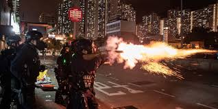 We did not find results for: Hong Kong Police Tout Ability To Spray Protesters With Liquid Dye
