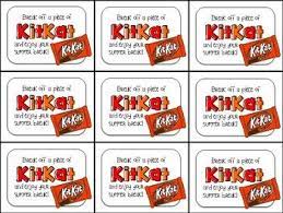Kit Kat End Of Year Gift Tag Break Off A Piece Of Kitkat And Enjoy Your Summer In 2021 End Of Year Gift Break Gifts Gift Tags