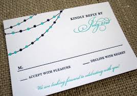 If you're writing an elegant card, say something along the lines of, thank you for sharing your special day with me. Rsvp Card Insight Etiquette Every Last Detail