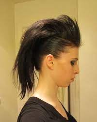 Inspired Xpression How To Make A Mohawk With Long Hair Long Hair Mohawk Rocker Hair Punk Hair