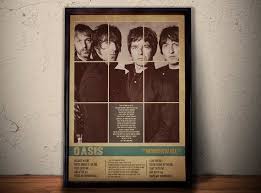 Oasis Poster Wonderwall Lyric Art Music Poster Oasis Print Etsy Lyric Art Typography Wall Art Art Music