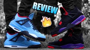 This collaborative air jordan 4 is believed to pay homage to scott's former hometown nfl team, the houston. Travis Scott Jordan 4 Cactus Jack Review Jordan 4 Raptor Review Cactus Jack On Feet Youtube