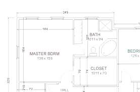 Design ideas for a 10x14 master bath with a 14x14 master bedroom layout with a 5x6 walk in closet and 2x4 standard closet. Bathroom Floor Plans With Walk In Closets Derrickandmelisa