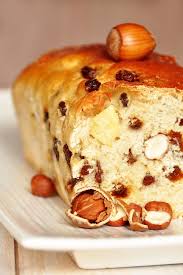 Brioche Maison Aux Noisettes Et Raisins Secs Recette Facile Brioche Maison Recette Facile Recette