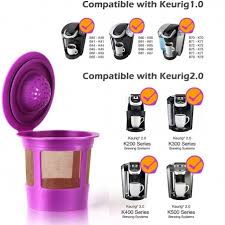 The brewer has a modern design that comes with programmable functions to give you the ultimate coffee experience. Goodcups 6 Reusable Refillable K Cups Coffee Filters