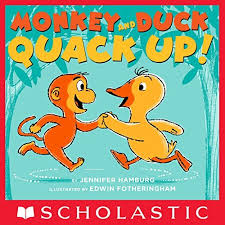 Monkey And Duck Quack Up By Jennifer Hamburg Http Www Amazon Com Dp B00m9m3zy0 Ref Cm Sw R P Friendship Stories Interactive Books For Kids Good Night Books