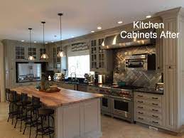 Hello any thoughts of the kitchen cabinet doors in the pictures can be refinished? Cabinet Refinishing Jgm Custom Painting