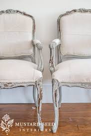 French Twins Reveal Miss Mustard Seed French Style Chairs French Chairs Chair Upholstery