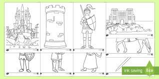 London bridge coloring sheet knights colouring pages for adults free united states sky pool jewel heist eye fun. Castles And Knights Colouring Pictures Teacher Made