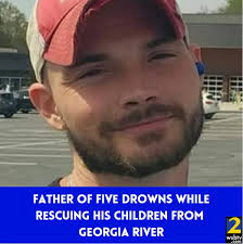 Scotty Carter took some of his kids to the river to go fishing and  swimming, but when they started to float away, he jumped in to their  rescue: https://2wsb.tv/3WcII6l