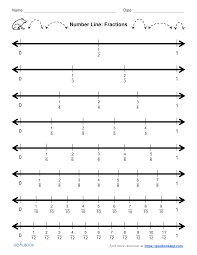 Fraction Lines Worksheets Math Worksheet Nfions And Number Operations Placing Equivalent Decimals On Line Pdf Fractions Worksheets Time Worksheets Number Line