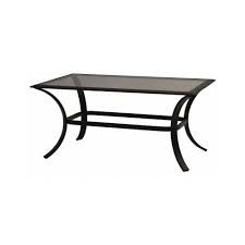 This type of coffee table includes a durable metal frame that provides stability and thanks to that all space gets some little glamor look, especially together with espresso finish and dark brown sofa. Patio Master Akh09810k01 Bellevue Patio Collection Glass Top Coffee Table Espresso Aluminum 24 X 40 In Quantity 1 Walmart Com Walmart Com