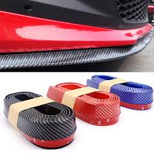 10 best car bumper protectors of may 2021. 2 5m Front Car Bumper Protector Rubber Car Protector Front Bumper Guards Lip Mouldings Splitter Chin Body Auto Bumper Exterior Styling Mouldings Aliexpress