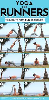 Yoga For Runners 10 Minute Post Run Sequence Free Pdf Yoga For Runners Yoga Routine Yoga Flow Sequence