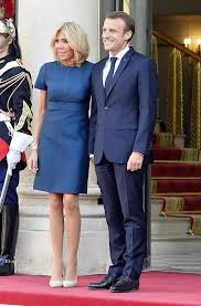 Brigitte Macron S Daughter Just Made A Rare Appearance With Her Mom Couture Week Grecian Gown Trend Setter