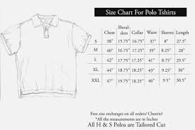 Us Polo Shirt Size Guide Coolmine Community School