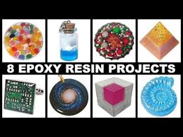1736 8 Epoxy Resin Projects Magnets Paperweights Cufflinks Pendants More Youtube Diy Resin Crafts Epoxy Resin Resin Tutorial