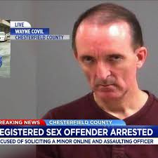 Registered sex offender accused of soliciting minor online