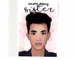 Serving y'all james charles aesthetic makeup looks!. James Charles Etsy