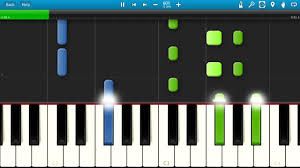 Playing rock songs on the piano is fun. Cool Easy Song To Play On Piano Synthesia Youtube