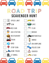 I spy / scavenger hunt games. 15 Road Trip Games For Kids To Keep Them Entertained Socal Field Trips