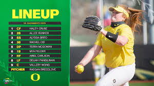 The australian track star who went viral for dancing prior to competing in track and field? Oregon Softball Eugene Oregon Facebook