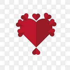 Heart With Multi Small Hearts Png Valentine Day Heart Love Days Png And Vector With Transparent Background For Free Download Free Vector Graphics Small Heart Love Symbols
