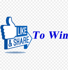 Nov 13, 2020 · a like and share facebook contest is a campaign requiring people to like your facebook post or page, and share it with friends for entries into a prize draw. Like And Share To Win Like Share Win Facebook Png Image With Transparent Background Toppng