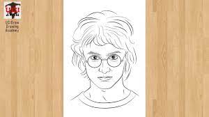 This is a list of characters in the harry potter series. Harry Potter Drawing Art Easy Sketch How To Draw Harry Potter Characters Step By Step Outline Youtube