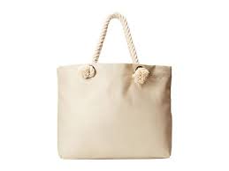 Hat Attack Perfect Canvas Beach Tote W Rope Handles Canvas Beach Tote Canvas Beach Bag Beach Tote