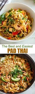 Pad Thai Recipe Easy Thai Recipes Pad Thai Recipe Recipes
