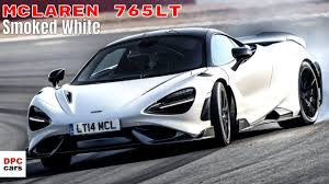 Mclaren 765lt In Smoked White