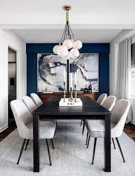 One Of The Best Tools At Hand Is The Internet When Decorating In A Dining Room Shop The Black And White Dining Room Small Dining Room Decor Dining Room Blue