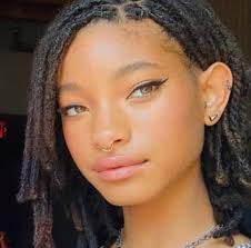 Pin By Sofia Paoli On Willow Smith Septum Piercing Black Girl Hair Clips Short Hair Styles
