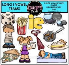 Long I Vowel Team Ie I Sound Clip Art Bundle Educlips Clipart Art Bundle Clip Art Vowel Team